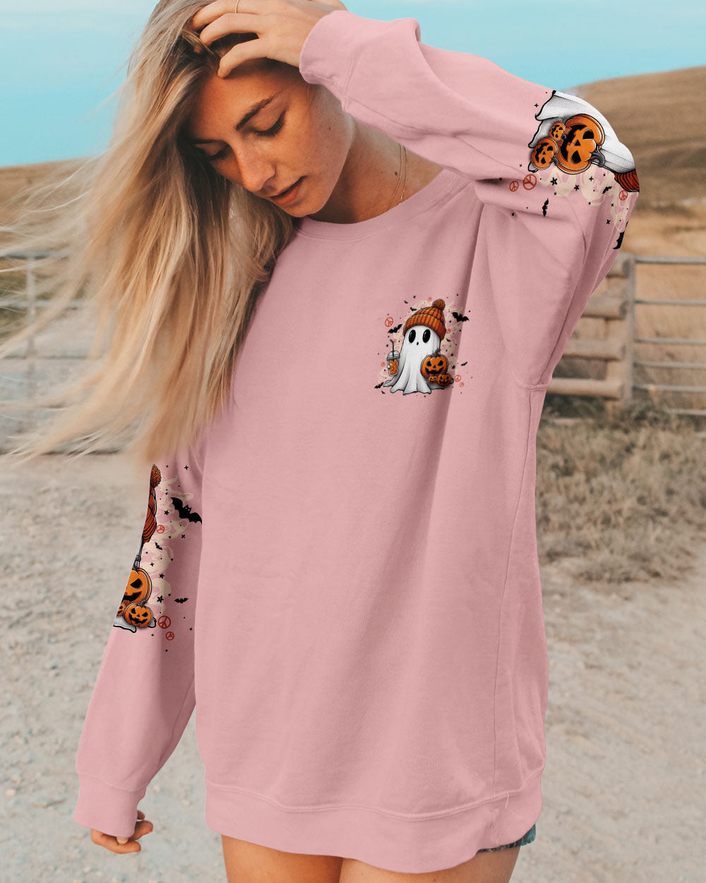 I Ghost People All Year Round Boo Halloween All Over Print Clothes hippie-cloth-TYPQ2907251Sweatf1.jpg