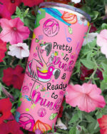 Pretty in Pink Flamingo Insulated Tumbler - 20oz 30oz 40oz