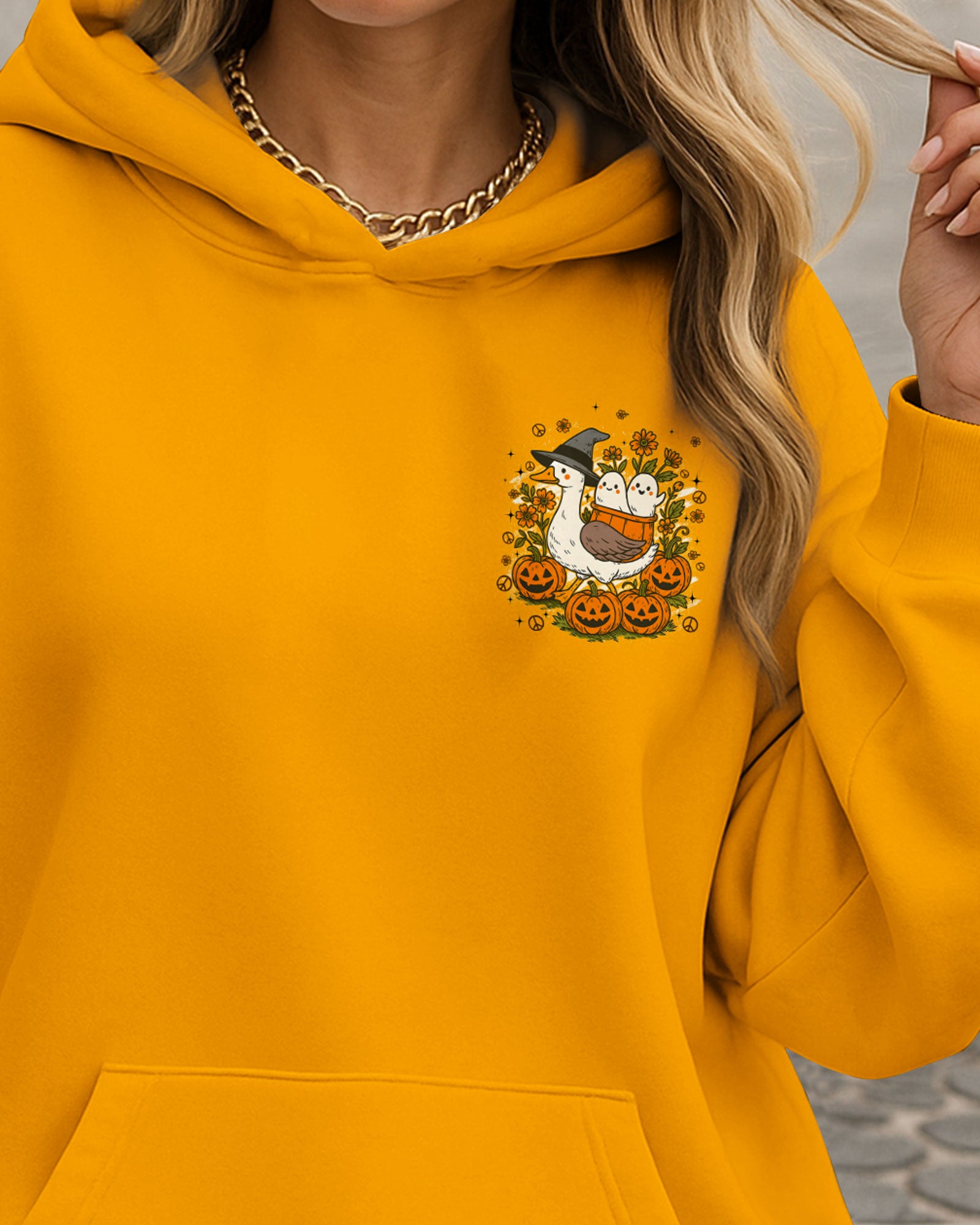 I Adopted More Ghosts Duck Hoodie mk3_17.jpg