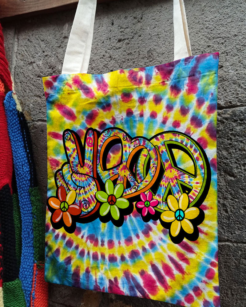 HIPPIE PEACE LOVE FLOWERS TIE DYE TOTE BAG mk3_5cba8106-a5c8-43b1-b359-591d49a566bd-3.jpg