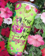 I'm Just Fancy Flamingo Insulated Tumbler - 20oz 30oz 40oz
