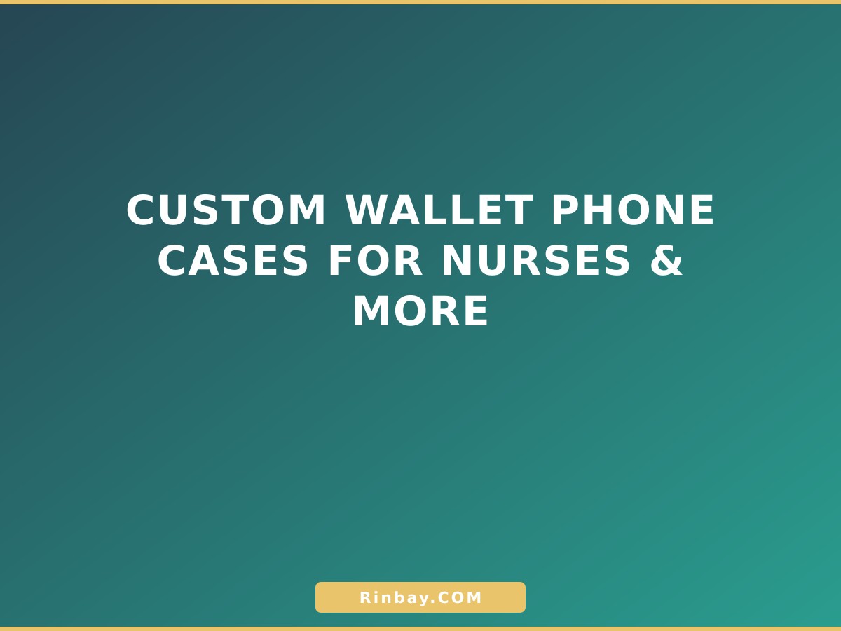 Custom Wallet Phone Cases for Nurses & More Custom Wallet Phone Cases for Nurses & More