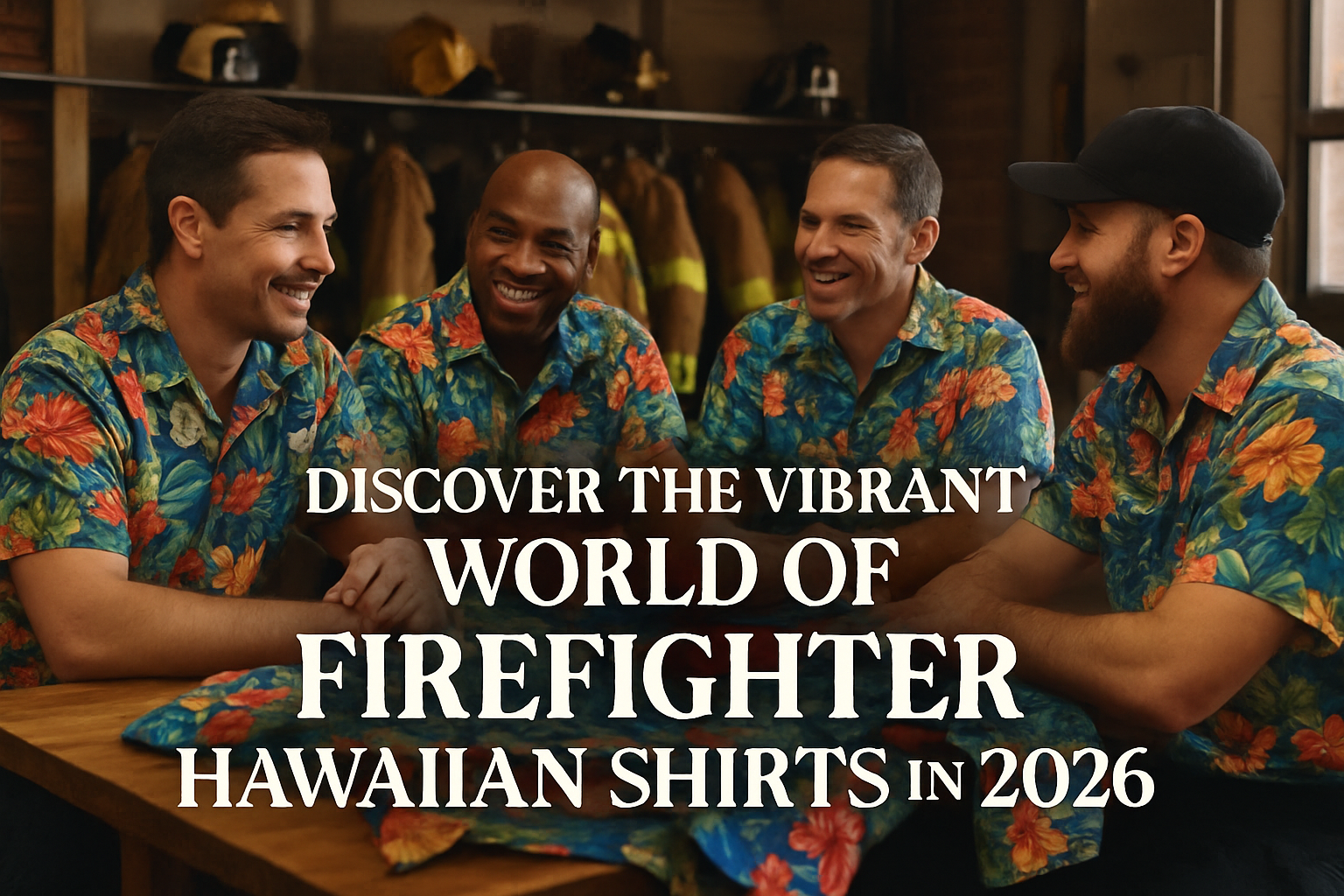Firefighter Hawaiian Shirt