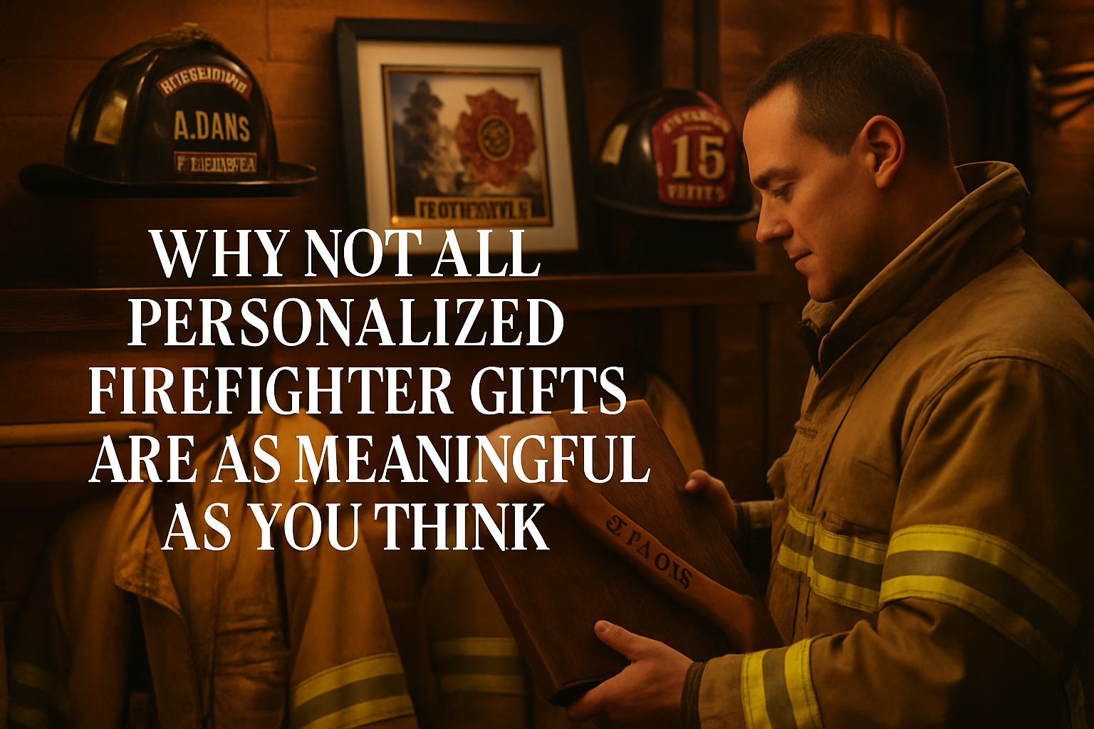 Personalized Firefighter Gifts